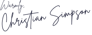 Christian Simpson Signature